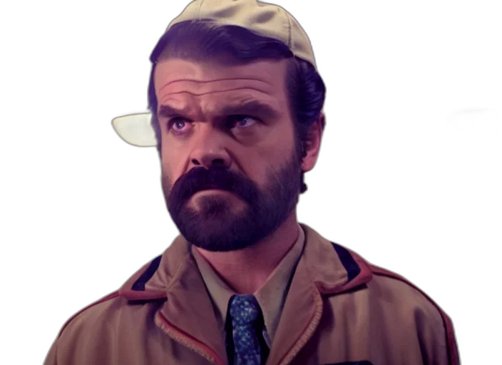 hat, face, jacket, staff, concept art, cartoon, photorealistic, pixel art transparent PNG cut-out