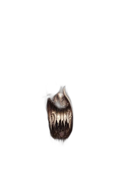 hair, mask, face, creature transparent PNG cut-out