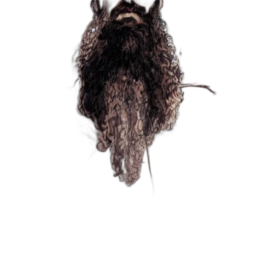 hair, mask, animal, creature, concept art, photorealistic, fantasy art, watercolor transparent PNG cut-out