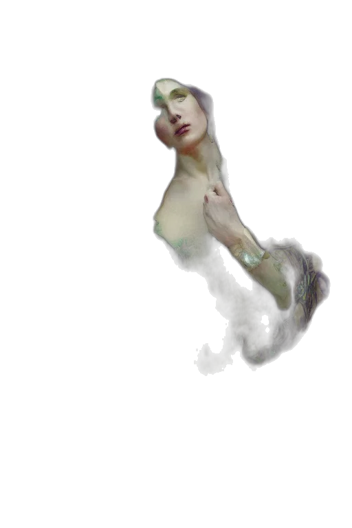 creature, face, dress, dragon transparent PNG cut-out