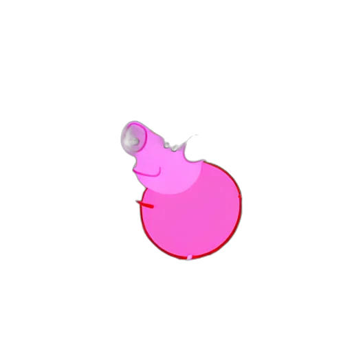 animal, weapon, food, dragon, pixel art, concept art, vaporwave, 3d render transparent PNG cut-out