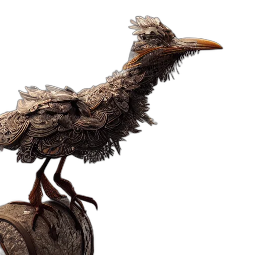 animal, crown, creature, staff transparent PNG cut-out