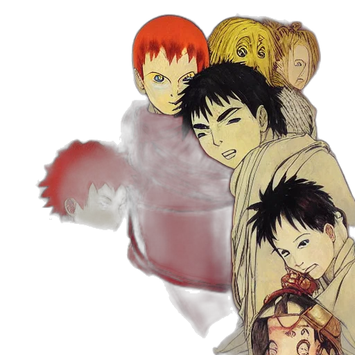 anime, concept art, comic book art, fantasy art transparent PNG cut-out