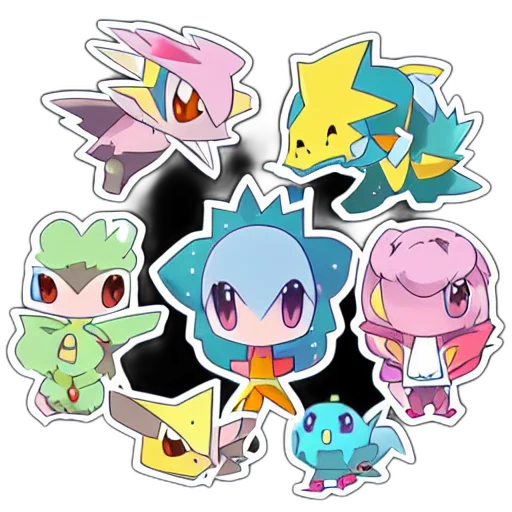 staff, dragon, pixel art, concept art transparent PNG cut-out