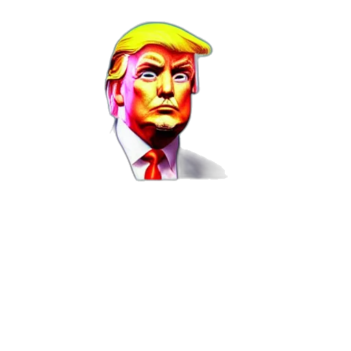 hat, face, staff, mask, pixel art, cartoon, photorealistic, vaporwave transparent PNG cut-out