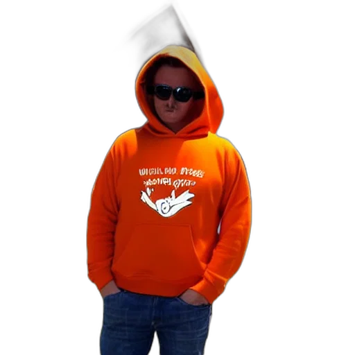 jacket, staff, hat, 3d render transparent PNG cut-out