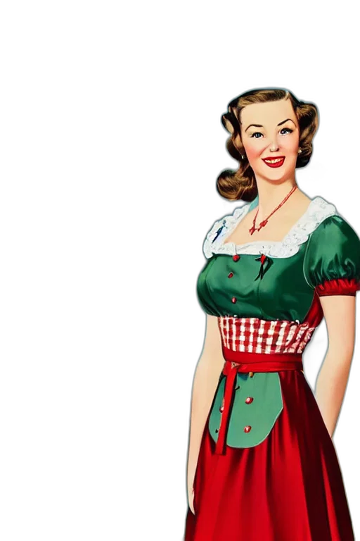 dress, staff, cartoon, photorealistic, concept art, 3d render, german, advertisement transparent PNG cut-out