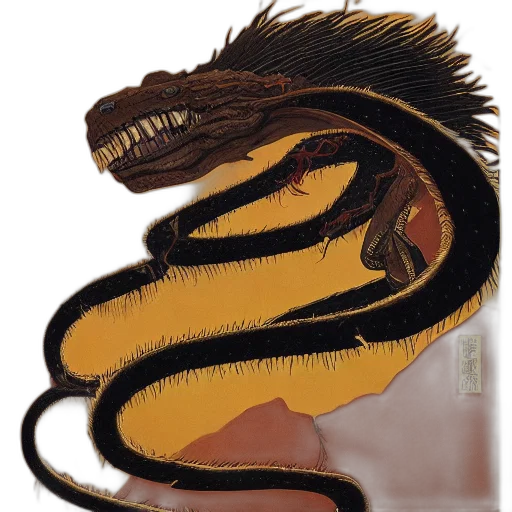 dragon, animal, mask, creature transparent PNG cut-out