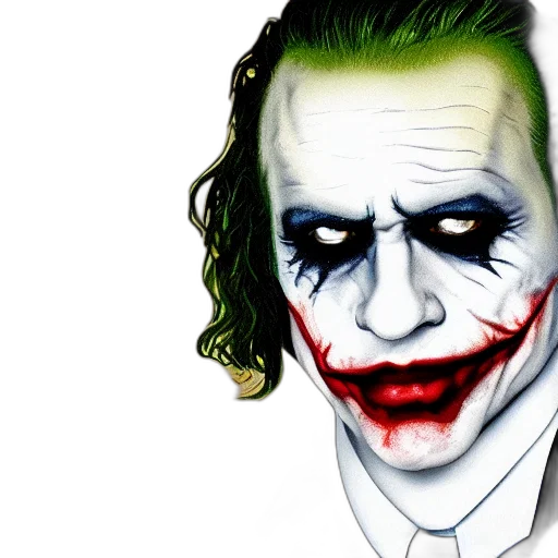 face, mask, comic book art, photorealistic, concept art, cartoon, joker, sopranos transparent PNG cut-out