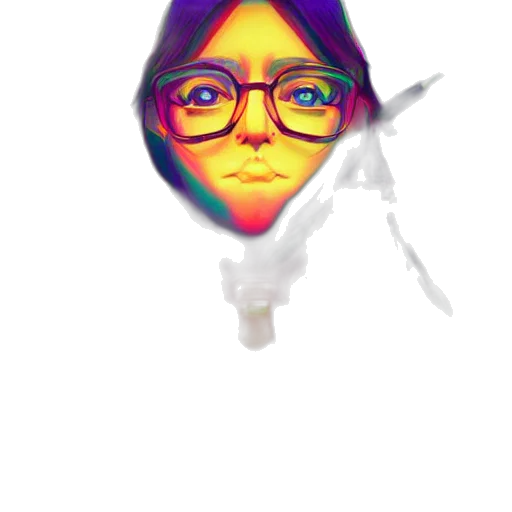 staff, mask, face, umbrella transparent PNG cut-out