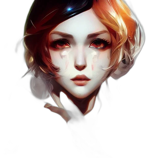 face, mask, crown, robot transparent PNG cut-out