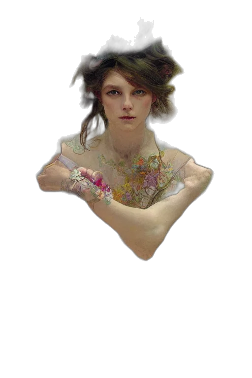 jewelry, crown, face, dress transparent PNG cut-out