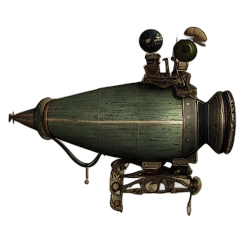 weapon, staff, bottle, robot transparent PNG cut-out