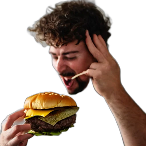 food, face, creature, animal transparent PNG cut-out