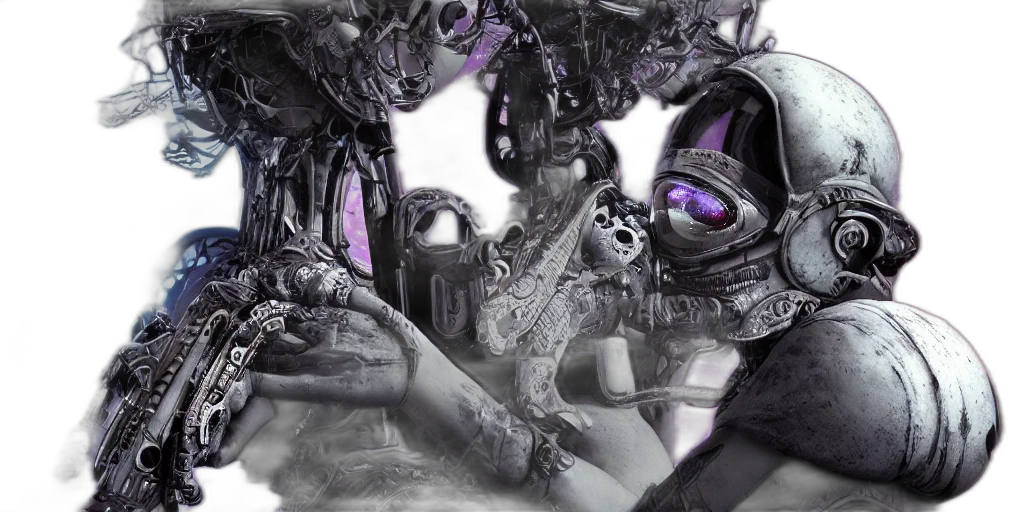 robot, concept art, outer space, space, gods, aliens, planet, voodoo transparent PNG cut-out