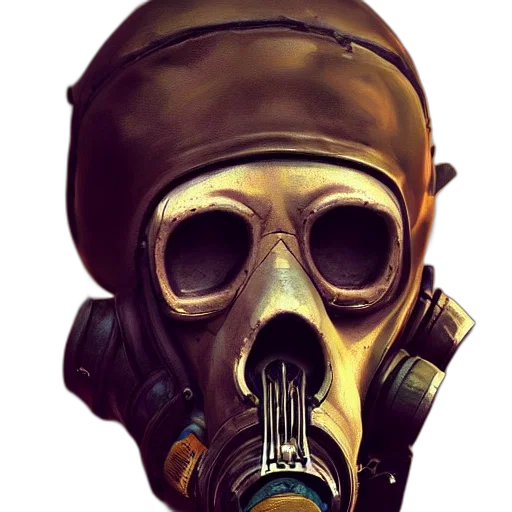 mask, face, weapon, jacket transparent PNG cut-out