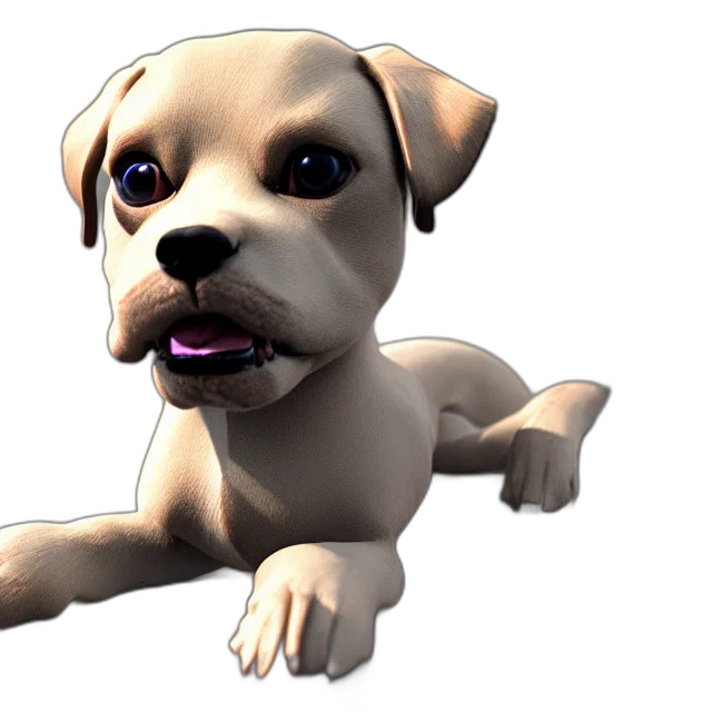 animal, staff, creature, 3d render, photorealistic, concept art, cartoon, toy transparent PNG cut-out