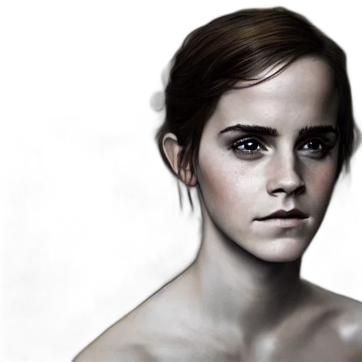 face, photorealistic, concept art, oil painting, fantasy art, emma, watson, uhd transparent PNG cut-out
