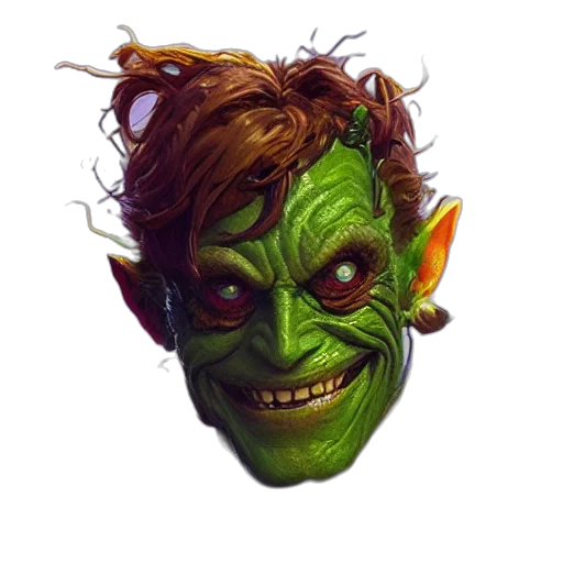 mask, face, creature, staff, concept art, photorealistic, fantasy art, 3d render transparent PNG cut-out