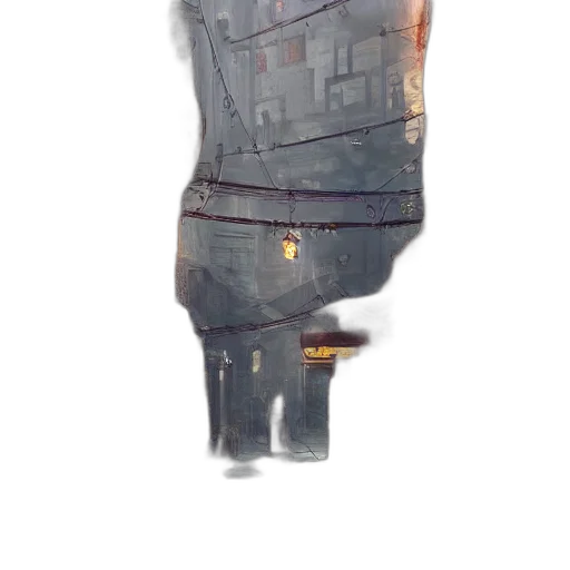 bottle, robot, dress, crown, concept art, watercolor, fantasy art, pixel art transparent PNG cut-out