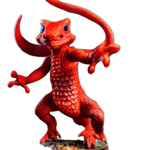 dragon, creature, animal, 3d render, concept art, fantasy art, photorealistic, red transparent PNG cut-out
