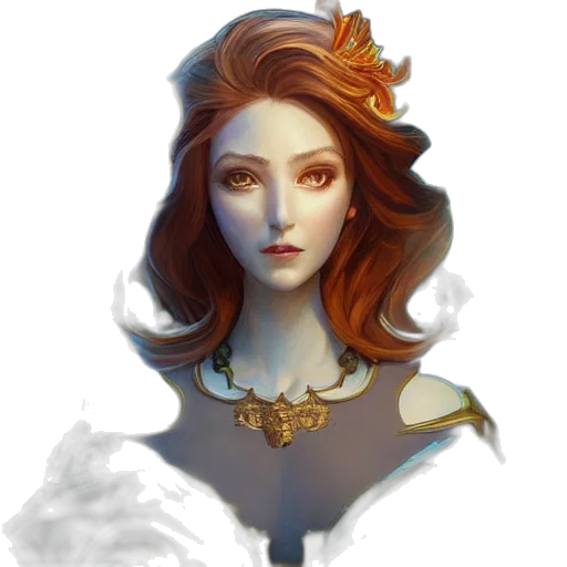 crown, face, jewelry, staff transparent PNG cut-out