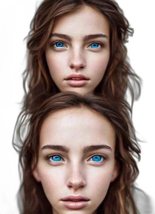 face, hair, crown, jewelry transparent PNG cut-out