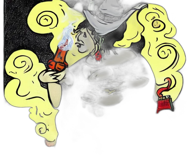 mask, concept art, fantasy art, comic book art transparent PNG cut-out