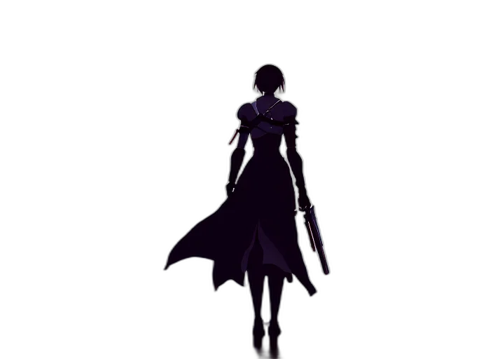 dress, staff, sword, weapon, concept art, pixel art, fantasy art, comic book art transparent PNG cut-out