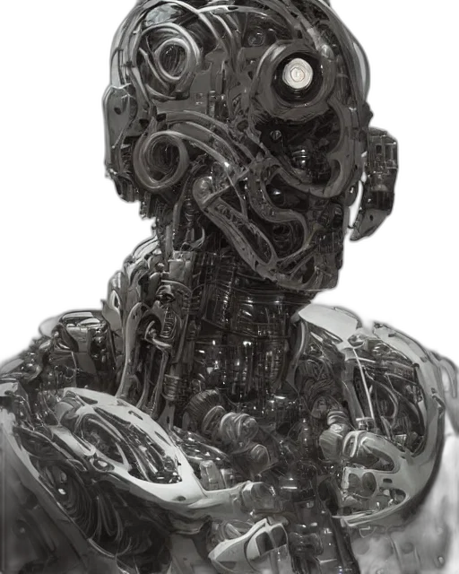 robot, mask, face, creature transparent PNG cut-out