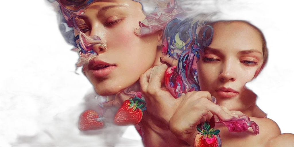 photorealistic, oil painting, fantasy art, watercolor transparent PNG cut-out