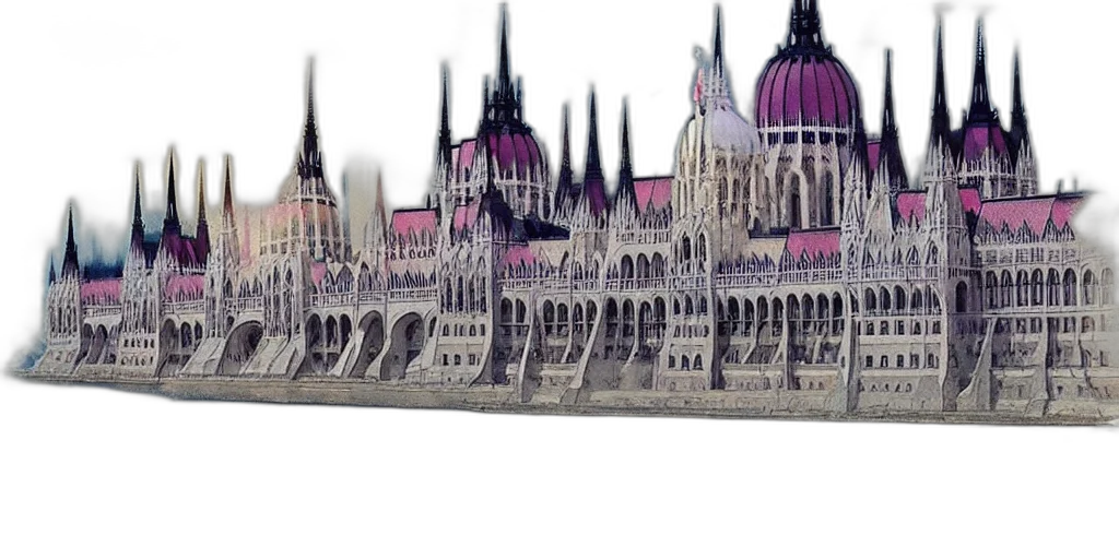 crown, building, 3d render, concept art, photorealistic, fantasy art, beautiful, insanely transparent PNG cut-out