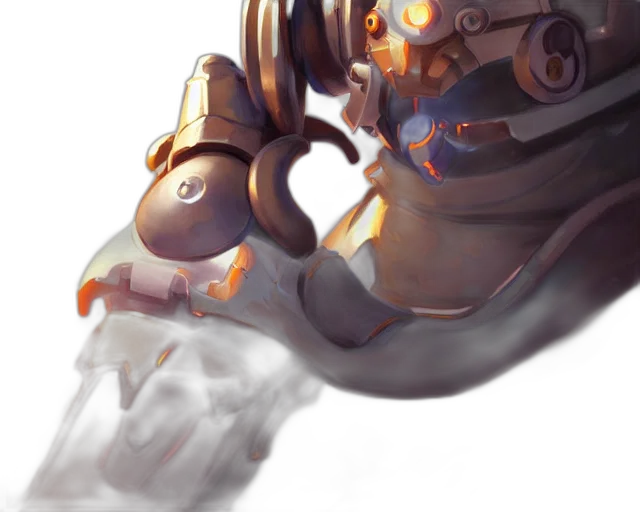 robot, mask, weapon, face transparent PNG cut-out