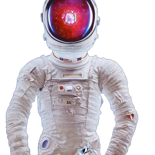 robot, jacket, staff, mask transparent PNG cut-out