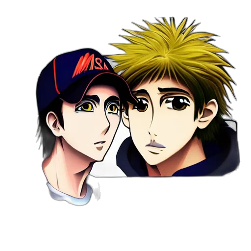 anime, cartoon, pixel art, photorealistic transparent PNG cut-out