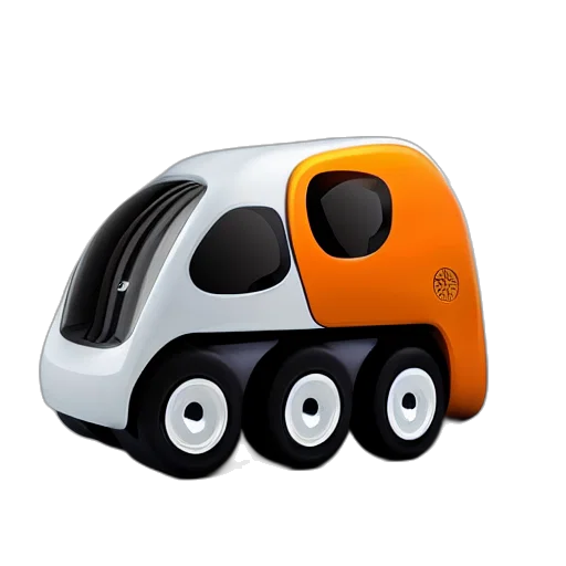 robot, car, 3d render, concept art transparent PNG cut-out