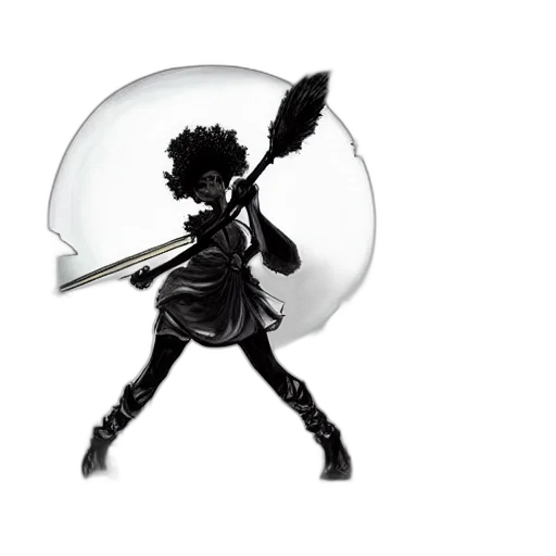 umbrella, staff, weapon, hair, concept art, 3d render, elegant, intricate transparent PNG cut-out