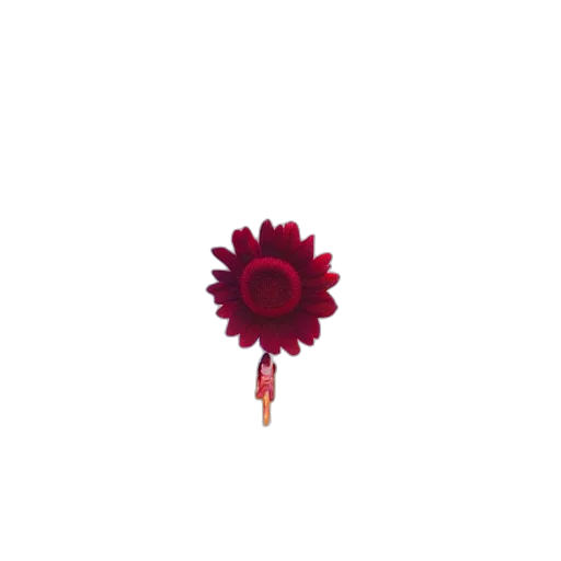 flower, staff, crown, weapon transparent PNG cut-out