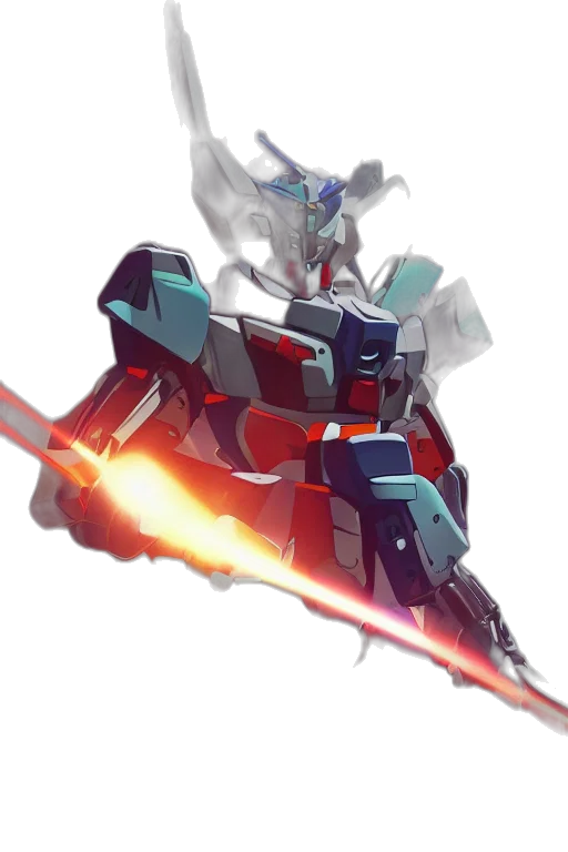 weapon, robot, sword, staff transparent PNG cut-out