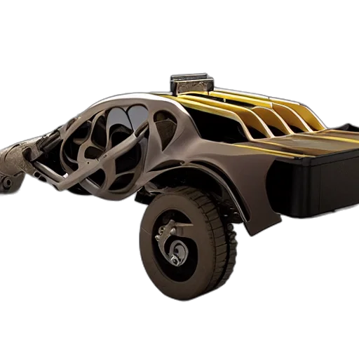 car, weapon, robot, concept art transparent PNG cut-out