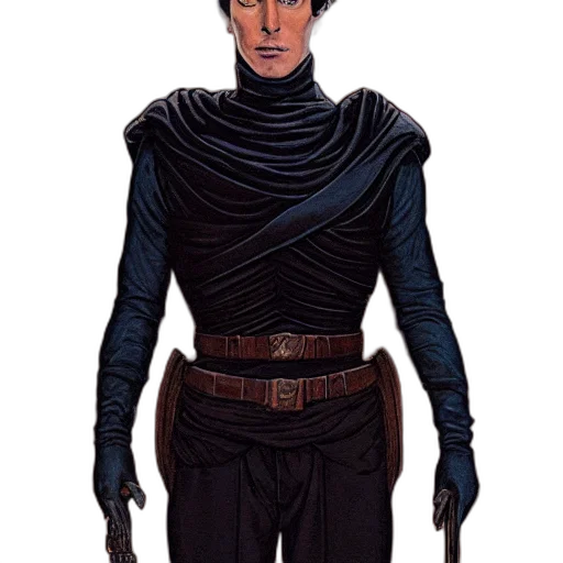 staff, jacket, comic book art, concept art transparent PNG cut-out