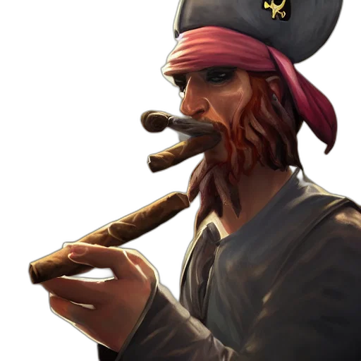 staff, weapon, hat, face, concept art, fantasy art, photorealistic, 3d render transparent PNG cut-out