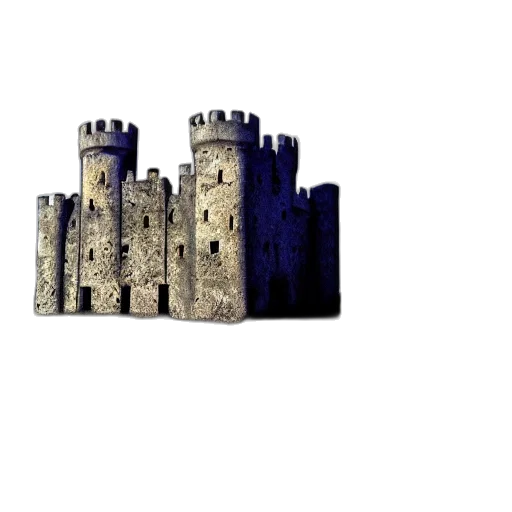 crown, building, jewelry, 3d render transparent PNG cut-out