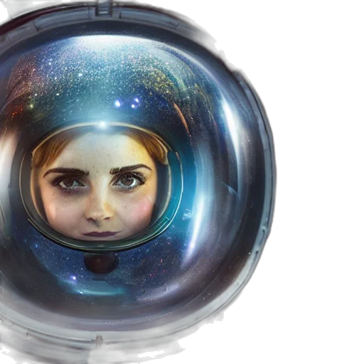face, concept art, fantasy art, comic book art transparent PNG cut-out
