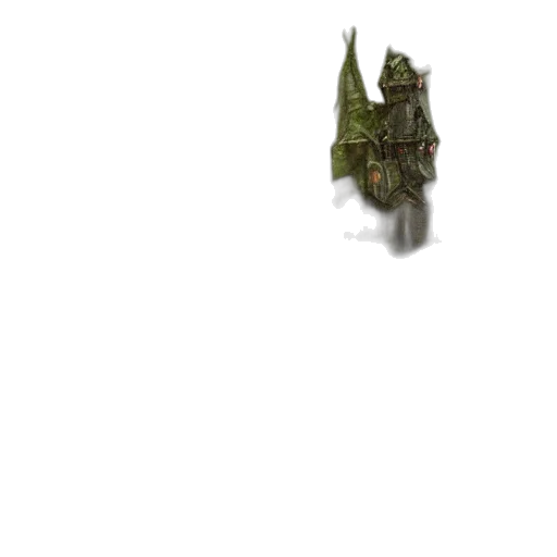 building, dragon, staff, weapon, concept art, 3d render, fantasy art, pixel art transparent PNG cut-out