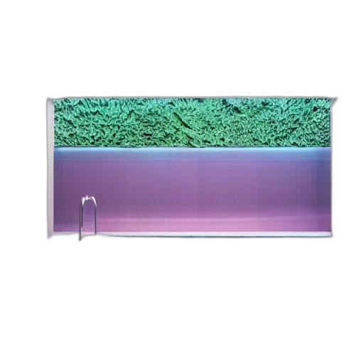 bottle, sword, building, jewelry, 3d render, vaporwave, underwater, green transparent PNG cut-out