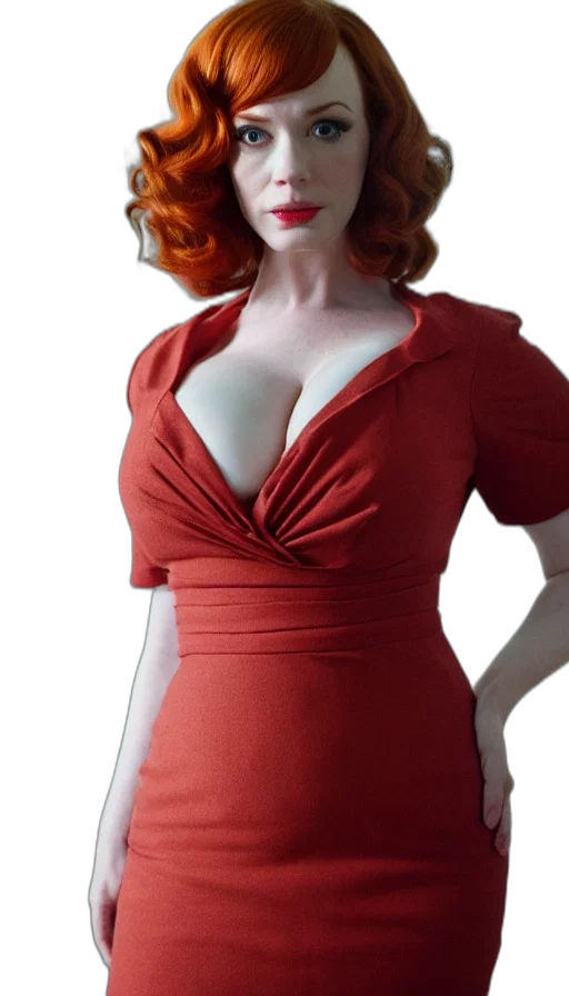 dress, photorealistic, 3d render, red transparent PNG cut-out