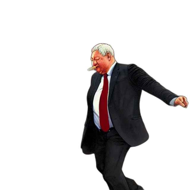 concept art, president, boris, yeltsin transparent PNG cut-out