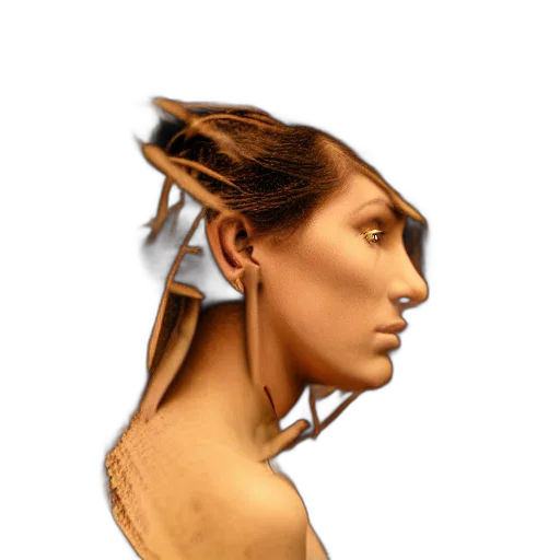 jewelry, face, mask, staff transparent PNG cut-out