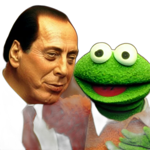 face, photorealistic, silvio, berlusconi transparent PNG cut-out